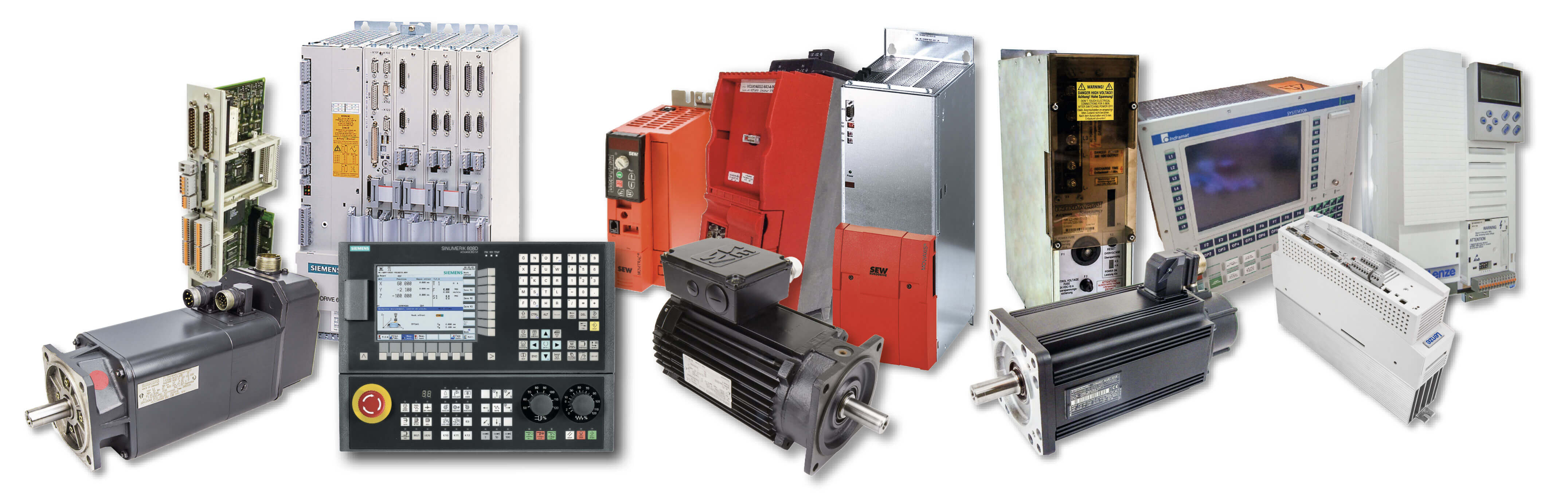 CNC - Il nostro portfolio - Collage - BVS Industrie-Elektronik